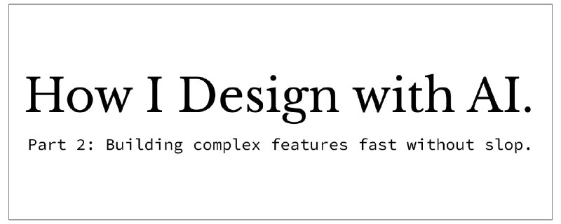 Matt Dailey on X: "How I Design with AI. (pt 2)" / X